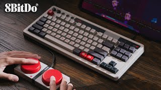 8BitDo Retro Mechanical Keyboard Review Its Awesome [upl. by Sirdna]