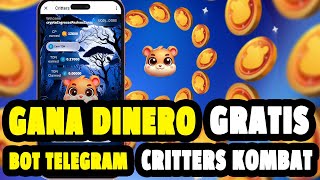 🚀 CRITTERS KOMBAT 💥GANA DINERO GRATIS BOT DE TELEGRAM 💥 AIRDROP 🚀 [upl. by Synned952]