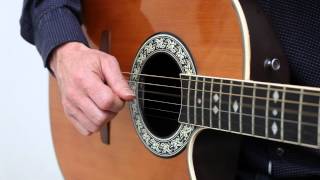 Tuto Guitare Folk  8  Accorder sa guitare avec les cordes [upl. by Waldo350]