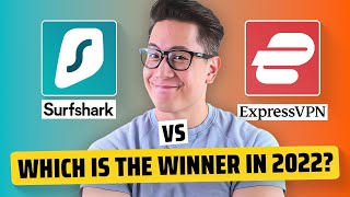 Surfshark vs ExpressVPN  Which VPN is better to use in 2022 [upl. by Koziel]