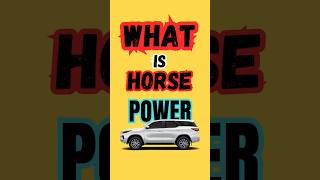 What Is Horsepower In CARS shorts [upl. by Ecenaj]