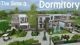 The Sims 3  Dorm from the Lets Build [upl. by Alik]