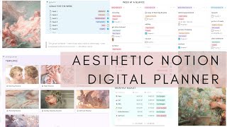 HOW TO CREATE A DIGITAL PLANNER IN NOTION  Free Templates  DIGITAL PLANNING 101 [upl. by Donia]