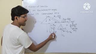 Moment of Inertia of An Equilateral Triangle about its centroidal axis [upl. by Ruthi227]