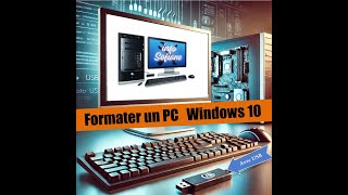 Formatage PC Windows 10 [upl. by Ayanahs]