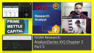 NISM Research Analyst Exam Chapter 2 Part 5 [upl. by Noraf]