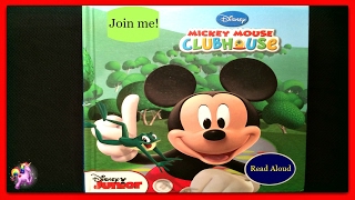 DISNEY quotMICKEY MOUSE CLUBHOUSEquot  Read Aloud  Storybook for kids children [upl. by Boggs]