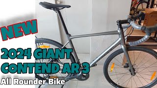 2024 GIANT CONTEND AR 3 ROAD BIKE [upl. by Eerbua216]