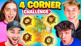 The MYTHIC 4 Corner Challenge in Fortnite Season 3 [upl. by Ahsad]