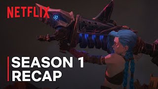 Arcane Season 1  Recap  Netflix [upl. by Cadmarr117]