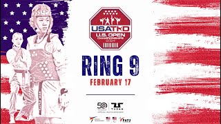 2024 US OPEN Championships  Feb 17  Ring 9 [upl. by Atilahs]