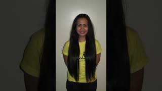 Cute Filipino girl very long thick hair cut short haircut ladieshaircut pixiecut longtoshort [upl. by Glad]