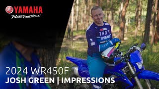 2024 WR450F  Josh Green  Impressions [upl. by Virg]