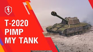 WoT Blitz Pimp My Tank Episode 2 T2020 [upl. by Idnas]