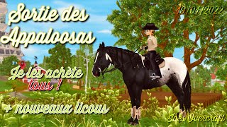 JACHÈTE TOUS LES APPALOOSAS 🐼 [upl. by Kurr]