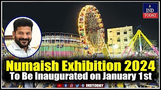 Numaish Exhibition Set to Kick Off in Hyderabad on 1st January 2024  IND Today [upl. by Aibar449]