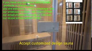 Do you know the differences between farinfrared sauna rooms and traditional sauna rooms [upl. by Eelir]