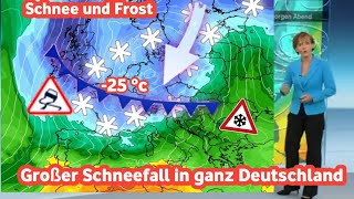 Es kommt ein starker Polarsturm Schnee in den Ebenen und in sehr niedrigen Lagen [upl. by Reagan]