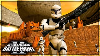 Star Wars Battlefront 2 Mods  Episode 2 Geonosis XL Final Offensive [upl. by Bik]