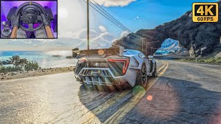 Fast amp Furious Lykan HyperSport  The Crew Motorfest  Steering Wheel Gameplay 4K [upl. by Adnalro]