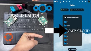 Transform an Old Laptop into a Home Server Nextcloud  Ubuntu [upl. by Razal289]