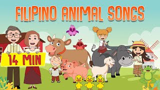 FILIPINO ANIMAL SONGS  Animated Filipino Nursery Rhyme  Muni Muni TV PH [upl. by Kiker]