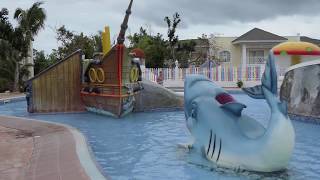 Iberostar Ensenacho Resort  Water Park for Kids  Cayo Santa Maria Cuba  Vlog 2018 [upl. by Nosauq]