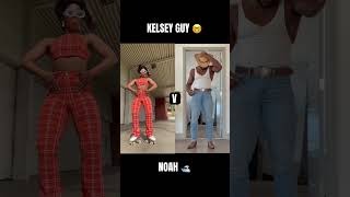 BEYONCE  TEXAS HOLD EM  LINE DANCE BATTLE  KELSEY VS NOAH [upl. by Chenee]