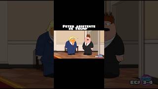 Peter Asistente de Trump 🤣 familyguy petergriffin humor shorts shortsfeed shortsviral [upl. by Alegna]