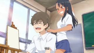 The return of gambare gambare senpai  nagatoro funny moment [upl. by Saeger]