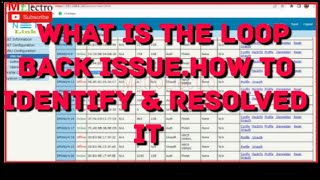 लूप बैक समस्या क्या है।कैसे पहचानें और हल करें।WHAT IS LOOP BACK ISSUEHOW TO IDENTIFIED amp RESOLVE [upl. by Valentijn]