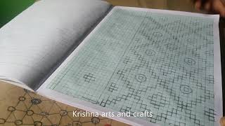 38kutch work design drawing on graph paper [upl. by Crabb119]