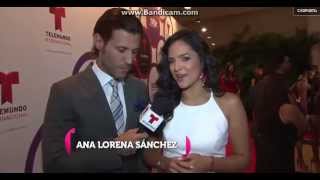 Ana Lorena Sanchez en Alfombra RojaNapte 2015 [upl. by Rise]