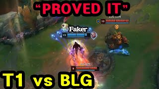 T1 vs BLG  The Plays You Missed [upl. by Lorrad]