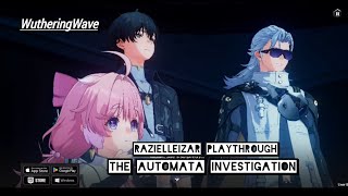 Alto amp Encore Investigation Quest WutheringWave MaleRover MobileVersion [upl. by Nomolas227]