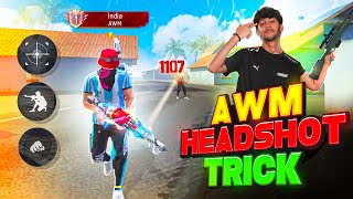 Top 5 Secret AWM Tips amp Tricks 🔥 To Become A Pro Like Pahadi  AWM Scope Trick  Handcam [upl. by Nylleoj]