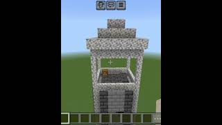 HOW TO MAKE WATCHTOWER IN minecraft clocktowER [upl. by Pampuch]