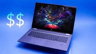 The Most EXPENSIVE Laptop Ive Reviewed  HP ZBook Fury G8 [upl. by Eiclud429]