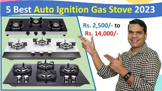 Top 5 Best Auto Ignition Gas Stove 2023 in India 🔥 Best Gas Stove 2023 🔥 [upl. by Eelrahc]