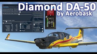 Available Now Diamond DA50 by Aerobask [upl. by Enirehs935]