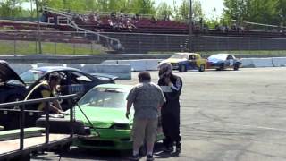 Autodrome Montmagny Montmagny Quebec Canada  Racing action [upl. by Naivat]