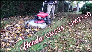 • Honda UM 535 2160 Test dans les Feuilles [upl. by Silloc199]