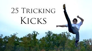 25 Tricking KICKS  A Progressive Session [upl. by Saxe]