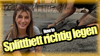 How to Splittbett für DämmungBodenplatte richtig legen mit Tschulique [upl. by Airamahs541]