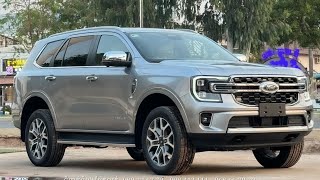 New Ford Everest 4x4  2024   20L Bi Turbo Luxury SUV 7Seaters  Review Exterior and Interior [upl. by Friedrich792]