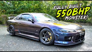 THIS FULLY BUILT 550BHP NISSAN SILVIA S15 IS A TOTAL MONSTER [upl. by Adriell]