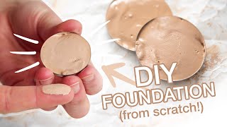 DIY Transfer Resistant Cream Foundation  Make your own makeup [upl. by Seldon]