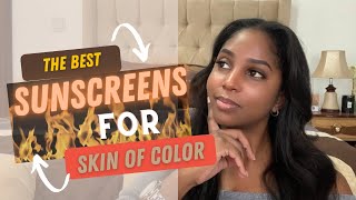 The best SUNSCREENS for skin of color MINERAL vs CHEMICAL [upl. by Gregorius]