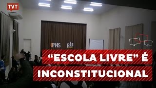 AGU considera inconstitucional lei que institui Escola Sem Partido [upl. by Wilfrid167]