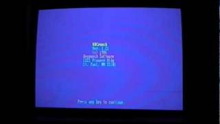 LGR  Keypunch Games on an IBM 5150 Part 3  Sports Spectacular [upl. by Uah]